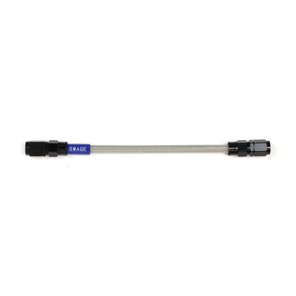 他サイト： メッシュ ブレーキホース 375mm クリアホース/ブラック SF-SF スウェッジライン BAK-1010M-0375 イージーオーダーホース プロトの商品画像