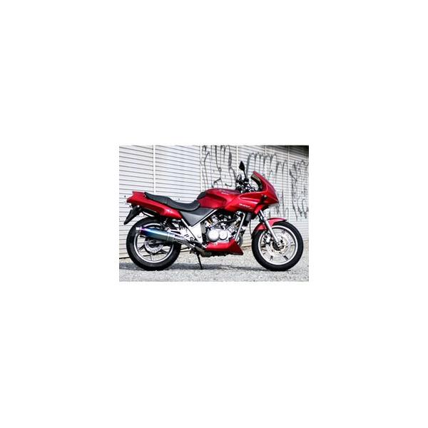 ゼルビス MC25 マフラー ARIA チタン タイプS スラッシュエンド