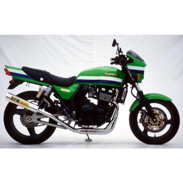 RPM 1048-01 フルエキゾースト マフラー RPM-4in2in1 アルミ φ93×390