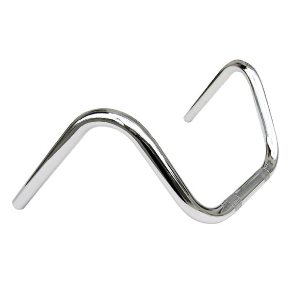 メッキの輝きが違います！ぜひ体験してください！ハンドル径：22.2mm高さ：約20cm幅：約46cm材質：スチール/メッキ仕上げ