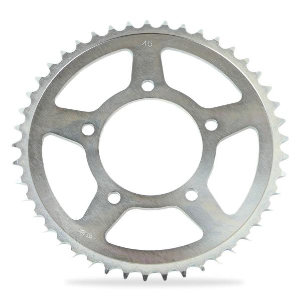 サンスター JS-102-45 リアスプロケット 45T シルバー サイズ520 1個