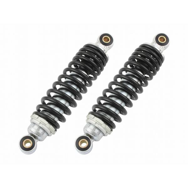 シフトアップ 225235-36-10 ローダウンリアショック メッキボディ/ブラックスプリング 235mm 2個入り バイク サスペンション パーツ