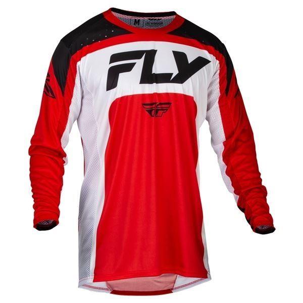 FLY 377-722X 24モデル LITE MXジャージ レッド/ホワイト/ブラック XL