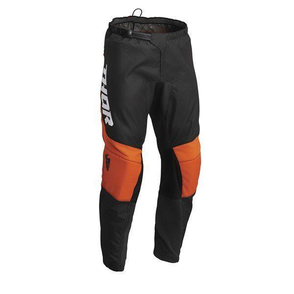 THOR ソアー 2903-2027 MXパンツ SECTOR CHEV チャコール/レッド