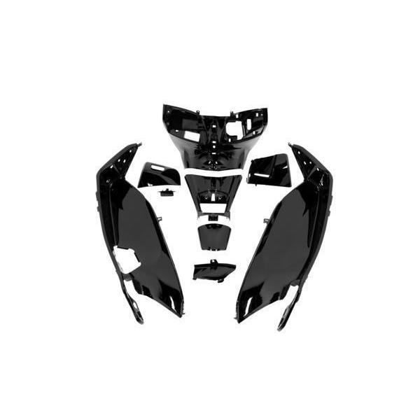 ホンダ（HONDA） PCX125 JF28 塗装済みインナーカウル 9点セット 黒