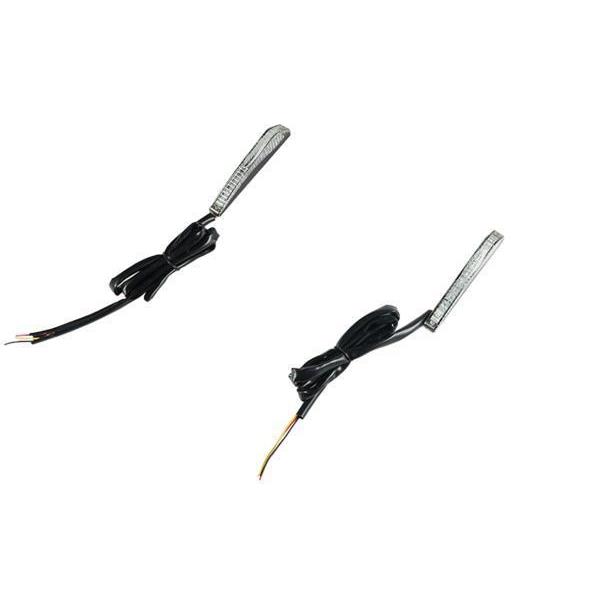 縦型LEDウインカーセット 汎用 オートバイ バイク ビッグスクーター