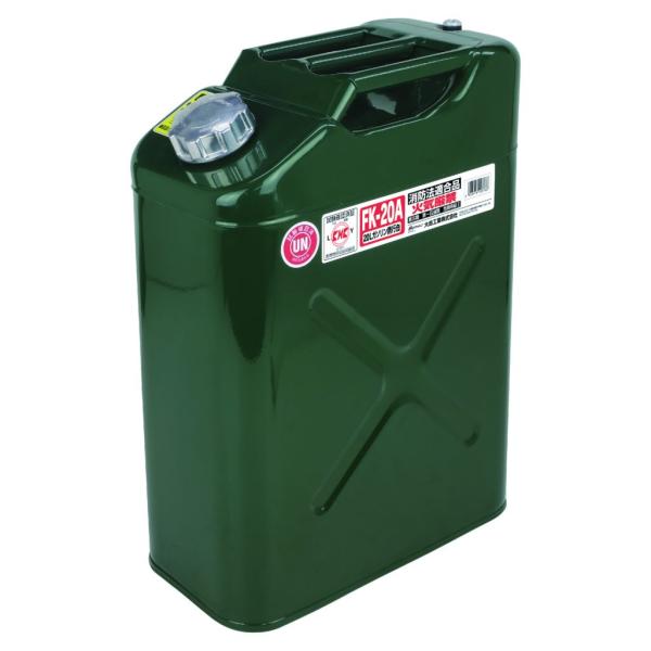 メルテック FK-20A ガソリン携行缶 縦型 20L