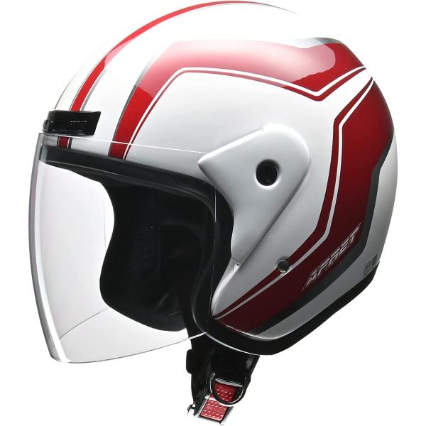 リード工業(LEAD) バイク APRET(アペレート) ジェットヘルメット ホワイト フリー