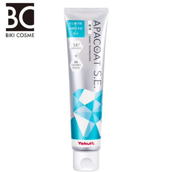 ヤクルト 歯磨き粉 薬用アパコートｓ ｅ ナノテクノロジー 1g 歯みがき粉 乳酸菌 Biki Cosme 通販 Yahoo ショッピング