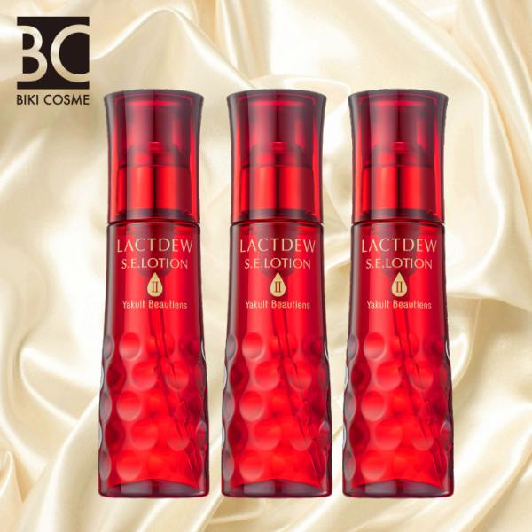 ヤクルト　ラクトデュウ化粧水3本セット（さらっとうるおう） ヤクルト ラクトデュウ S．E．ローション2（とろっとうるおう）3本