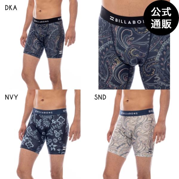 （21日-2日はボーナスストア+5%） OUTLET  （公式）ビラボン メンズ AO PRINT UNDERSHORTS ラッシュレギンス 2025年春夏モデル 全3色 S/M/L/XL