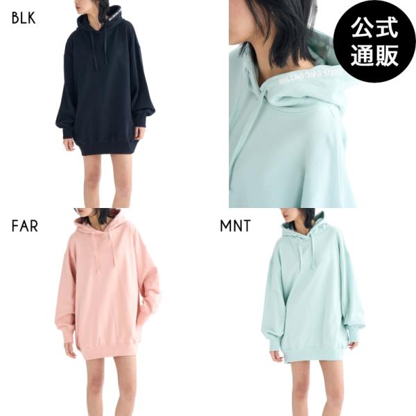 OUTLET 送料無料 （1日-30日はボーナスストア+4%） （公式）ビラボン レディース BIG LOOSE SWEAT PARKA パーカー 2025年春夏モデル 全3色 M/L