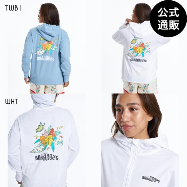 （5日-12日はボーナスストア+5%）（公式）ビラボン ウィメンズ BILLABONG GALLERY -LUISEONO- SHELL BLOOM UTILITY ジップフード