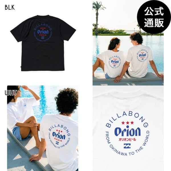 （8日-15日はボーナスストア+5%）（公式）ビラボン メンズ ORION CIRCLE  ORION BEER x BILLABONG COLLECTION OVER FIT Tシャツ  2026年夏モデル  全2色 M/L/XL