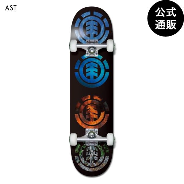 （1日-30日はボーナスストア+4%）（公式）エレメント スケートボード《 7.5 Inch》WIND WATER FIRE EARTH コンプリートデッキ 2026年秋冬モデル