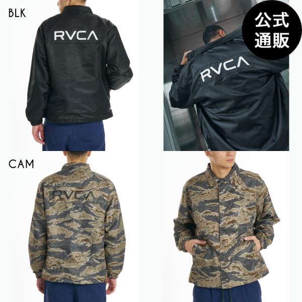 （1日-31日はボーナスストア+4%）（公式）ルーカ メンズ BACK PATCH LOGO COACH JKT 軽量高機能中綿 ジャケット  2026年秋冬モデル  全2色 S/M/L/XL rvca