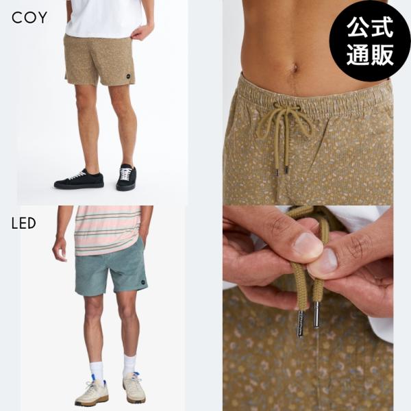 （5日-12日はボーナスストア+5%）（公式）ルーカ メンズ ESCAPE ELASTIC CORD SHORT II ボードショーツ 2026年夏モデル 全2色 S/M/L/XL rvca