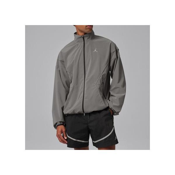Jordan ブルックリン　ナイロンジャケット グレー　S Nike Jordan Brooklyn Men's Draft Jacket - Grey - Nylon | IH2826