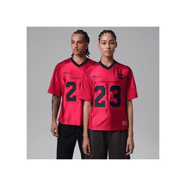 NIKE（ナイキ） Jordan x Levi's レッド ジャージー トップス ☆ Nike