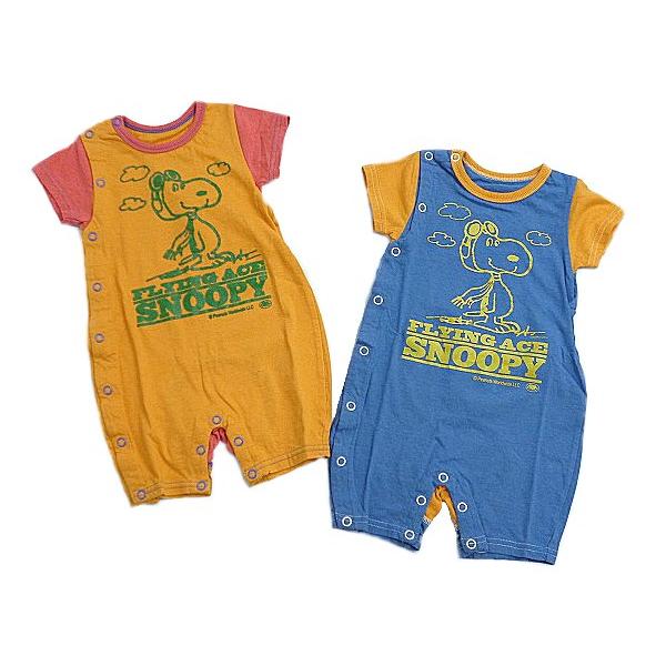 返品 交換不可 70 Off セール Boofoowoo ブーフーウー 子供服 16春夏 S Sロンパース Snoopy ベビー Boo ビリーザキッド 通販 Yahoo ショッピング
