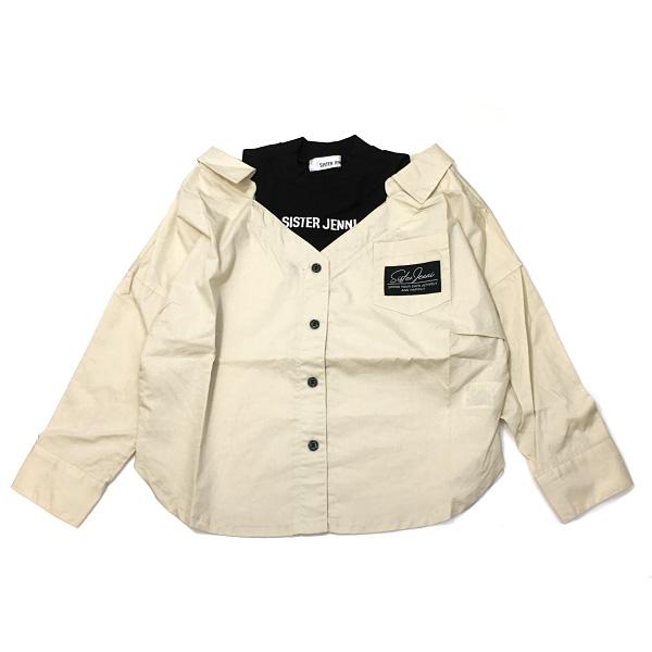 60 Off セール 返品 交換不可 Sister Jenni シスタージェニィ 子供服 秋冬 リブハイネックレイヤード風シャツ Je ビリーザキッド 通販 Yahoo ショッピング