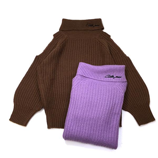 60 Off セール 返品 交換不可 Sister Jenni シスタージェニィ 子供服 秋冬 肩あきざっくりタートルニット Je ビリーザキッド 通販 Yahoo ショッピング