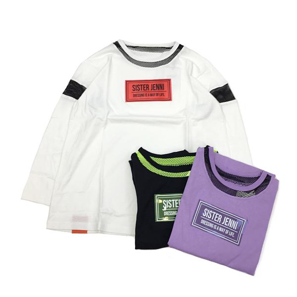 60 Off セール 返品 交換不可 Sister Jenni シスタージェニィ 子供服 21春夏 メッシュ切替ロング丈ロンt Je ビリーザキッド 通販 Yahoo ショッピング