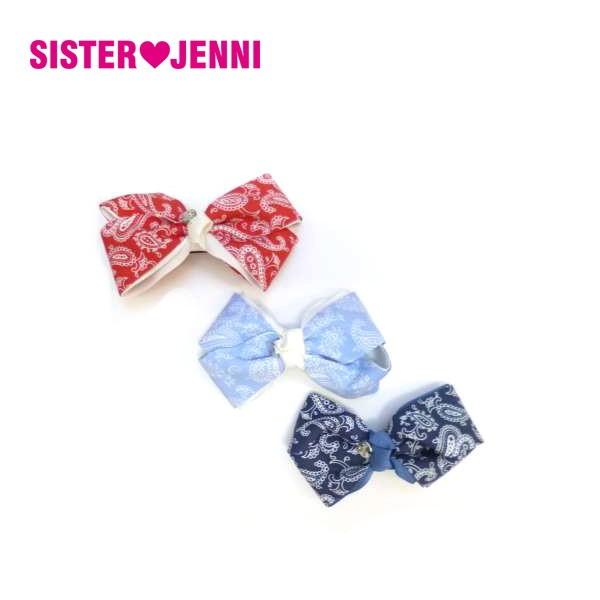 70 Off セール 返品 交換不可 Jenni ジェニィ ジェニー 子供服 17春 バンダナ柄リボンバレッタ Je ビリーザキッド 通販 Yahoo ショッピング