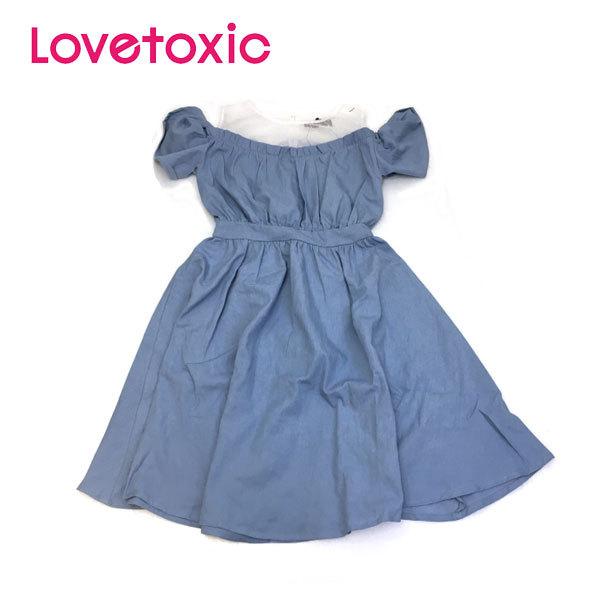 Lovetoxic ラブトキシック 子供服 チュール切り替えフレアワンピース Lt ビリーザキッド 通販 Yahoo ショッピング