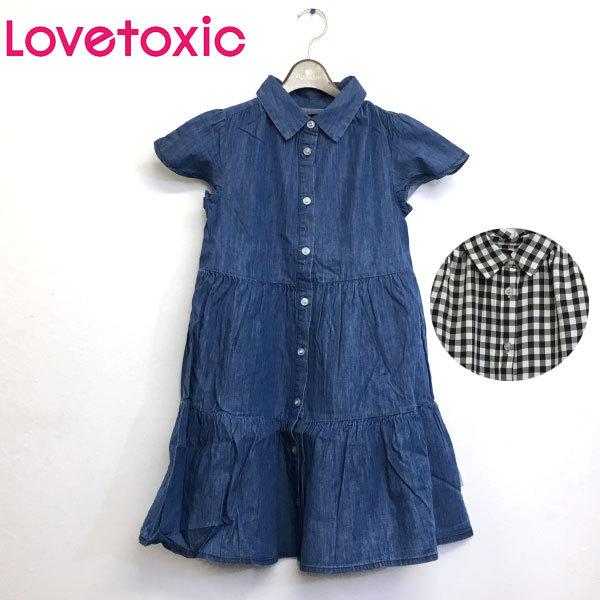セール 返品 交換不可 Lovetoxic ラブトキシック 子供服 ティアードワンピース Lt ビリーザキッド 通販 Yahoo ショッピング