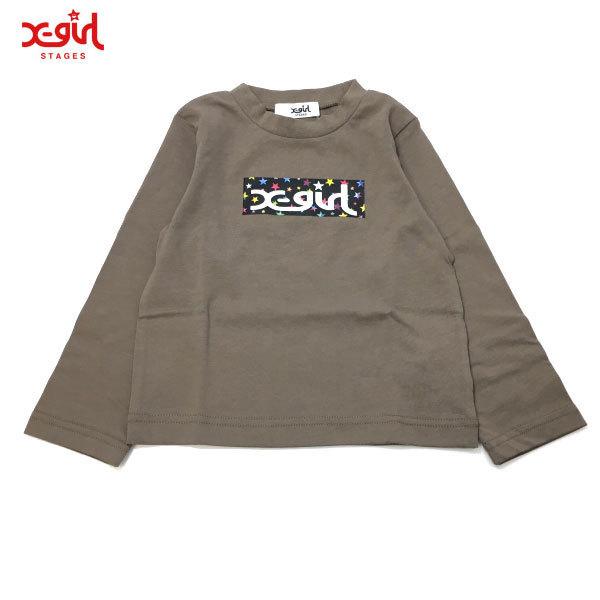 40 Off セール 返品 交換不可 X Girl Stages エックスガールステージス 子供服 秋冬 抗菌防臭 星柄ボックスロゴtシャツ Xg946 ビリーザキッド 通販 Yahoo ショッピング