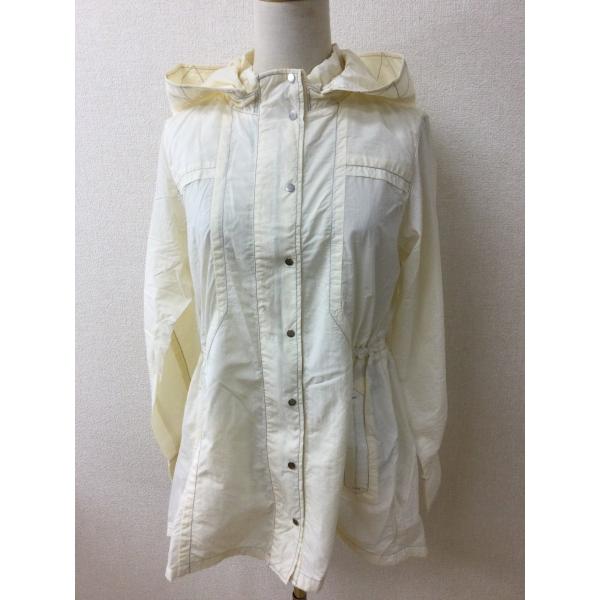 ヒロコビス アイボリー 薄手コート 透け感あり サイズ9