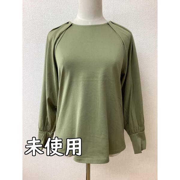 タグ付き未使用 定価12100円 ライトモスグリーンカットソー サイズ2