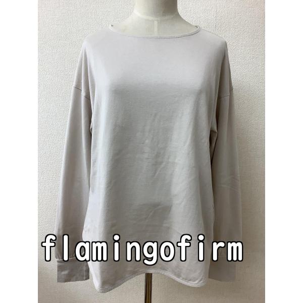 flamingofirm フラミンゴファーム ベージュカットソー