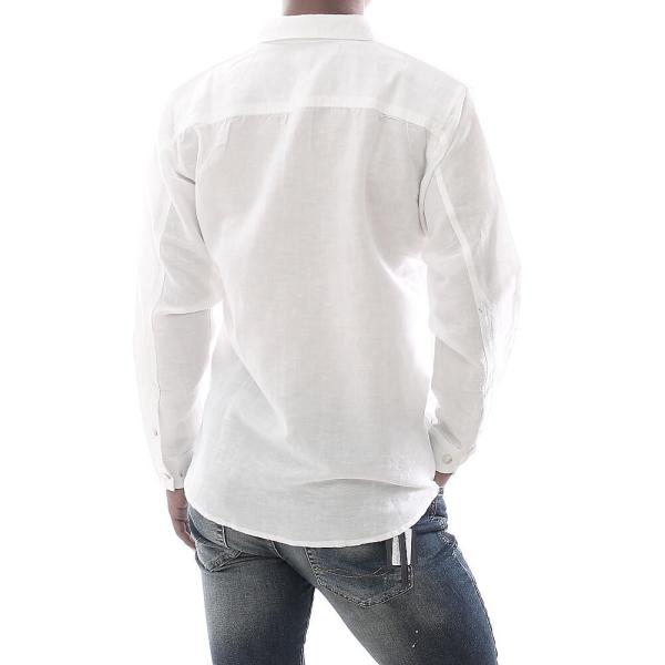 白シャツ メンズ 長袖シャツ リネンシャツ 麻綿 花柄刺繍 リネンコットン 大きいサイズxxlまで入荷 プレゼントにもおすすめ きれいめ着こなし Buyee Buyee 日本の通販商品 オークションの代理入札 代理購入