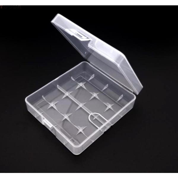 ★長さ68mmの電池が4本収納できます。【商品説明】・電池ケース/18650、4本　安全に保管 ・18650 なら4本入ります。・サイズ：72x83x23.5mm・2個セットになります。