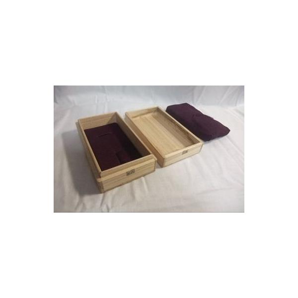 布団附き　縁頭箱　備後三原しまなみ製　　新品　日本刀鍔刀剣手入れ具