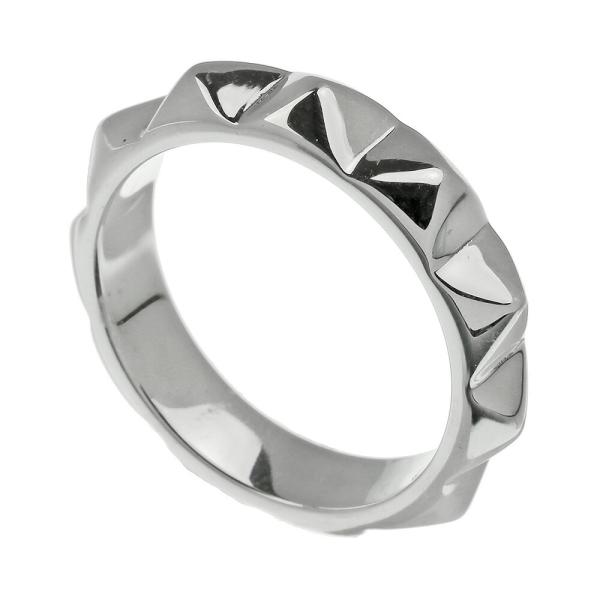 ピラミッド スタッズ リング メンズ レディース 指輪 シルバー925 鋲 トゲ 細め シンプル シルバーリング メンズアクセサリー 男性用指輪 女性用指輪 男女兼用