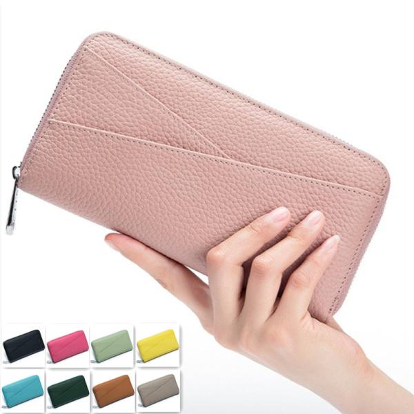 長財布 本革財布 カードケース コインケース 男女雇用 レディース メンズ 男女雇用 コンパクト 財布 小銭入れ 激安 金運 開運 緑財布 サイフ ウォレット おしゃれ スキミング 防止