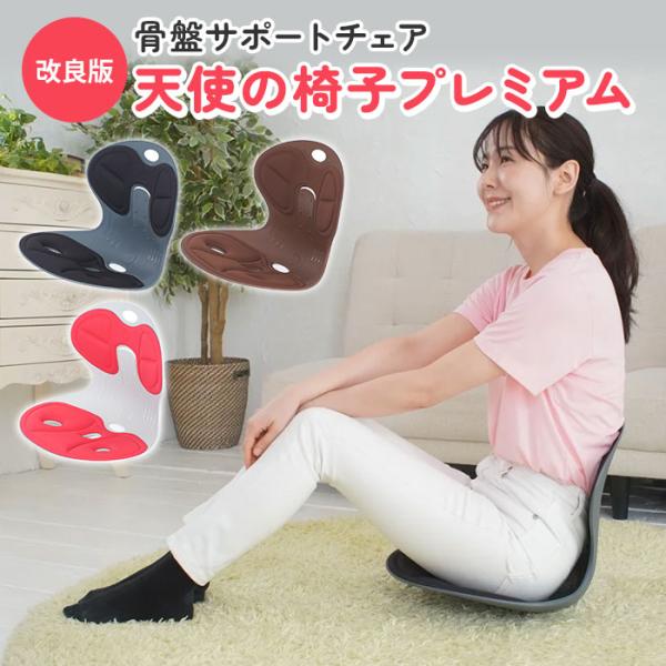 天使の椅子プレミアム DCT 骨盤サポートチェア 座椅子 椅子 骨盤 猫背