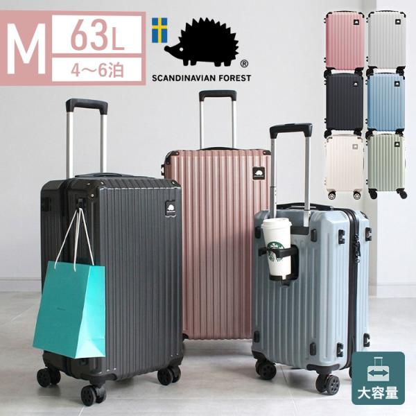 使用済みニューモ空容器&空箱13本セット クーポン発行中 SCANDINAVIAN FOREST 大容量キャリーケース Mサイズ