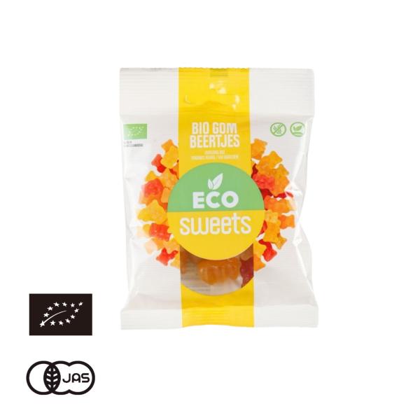 有機JAS認証 ECO SWEETS 有機グミ フルーツベア 75g｜オーガニック ヴィーガン ゼラチン不使用【常温便】