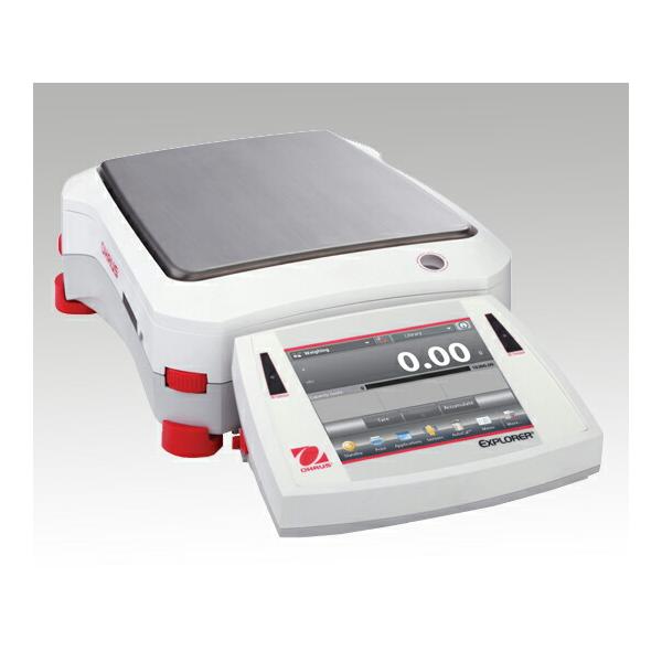 上皿電子天秤EX2202Gの高精度タッチレス操作