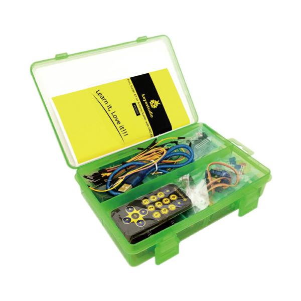 KEYESTUDIO Arudino Uno スターターセット KS0069 KeyestudioKEYESTUDIO Arudino Uno スターターセット KS0069 Keyestudio■特徴■●Arduino Uno互換です。●...