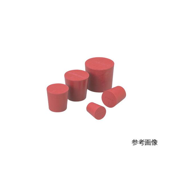 アズワン 赤ゴム栓　1個入 4号 1個