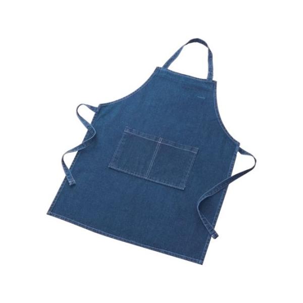 看護、介護用品 病院関連商品 手袋・ウェア　マスク、防護メガネ●丈夫なジーンズ生地を使用しています。●磨き作業、バリ取り作業など。■仕様●色：ブルー●着丈（cm）：85●幅（cm）：66●厚さ（mm）：0.9●サイズ：フリー●13オンスジー...