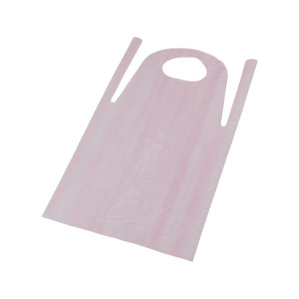 看護、介護用品 病院関連商品 手袋・ウェア　マスク、防護メガネ●使い捨てタイプのPEエプロンです。●水周り作業など。■仕様●色：ピンク●着丈（cm）：120●幅（cm）：70●厚さ（mm）：0.02●タイプ：胸当●ひも長さ：47cm●厚さ：...