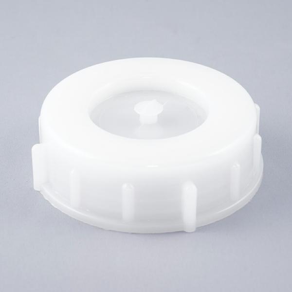 汎用科学機器 撹拌機　２ 撹拌・振とう関連品●20L両口缶の縦口部をシールするための専用キャップです。●材質：HDPE（硬質ポリエチレン）●サイズ（mm）：80φ×22H