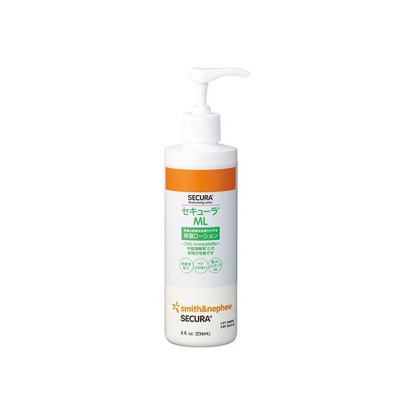 スミス＆ネフュー セキューラML（全身用ローションタイプ保湿剤）　ポンプ付　236mL  59433400