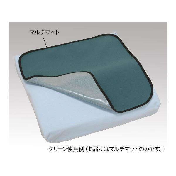 アズワン　ナビ助掲載商品特徴裏面のすべり止め加工でクッションとマットがズレにくく楽な姿勢が保てます。汗や失禁は表面で拡散し、裏面のラミネート素材で防水しモレを防ぎます。仕様型番：H9790サイズ（mm）：400×400用途：クッション・座布...